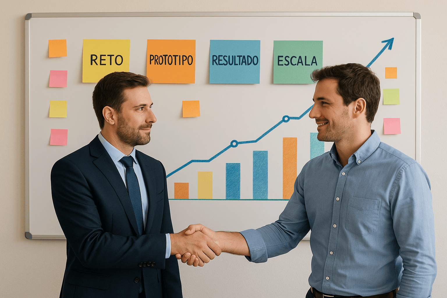 Proceso de colaboración entre startups y aseguradoras